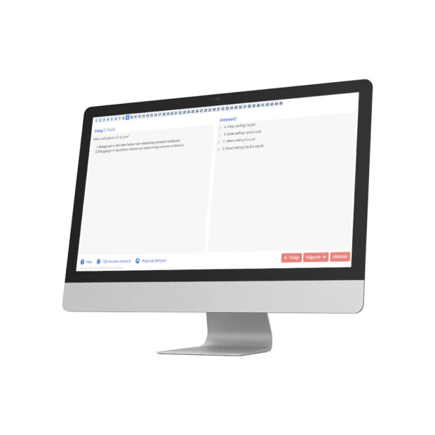 Wft Basis Oefenexamens Voorbeeld vraag 2