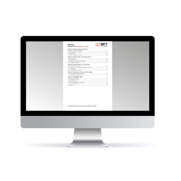 Wft Basis Samenvatting - Digitale Versie - Inhoudsopgave