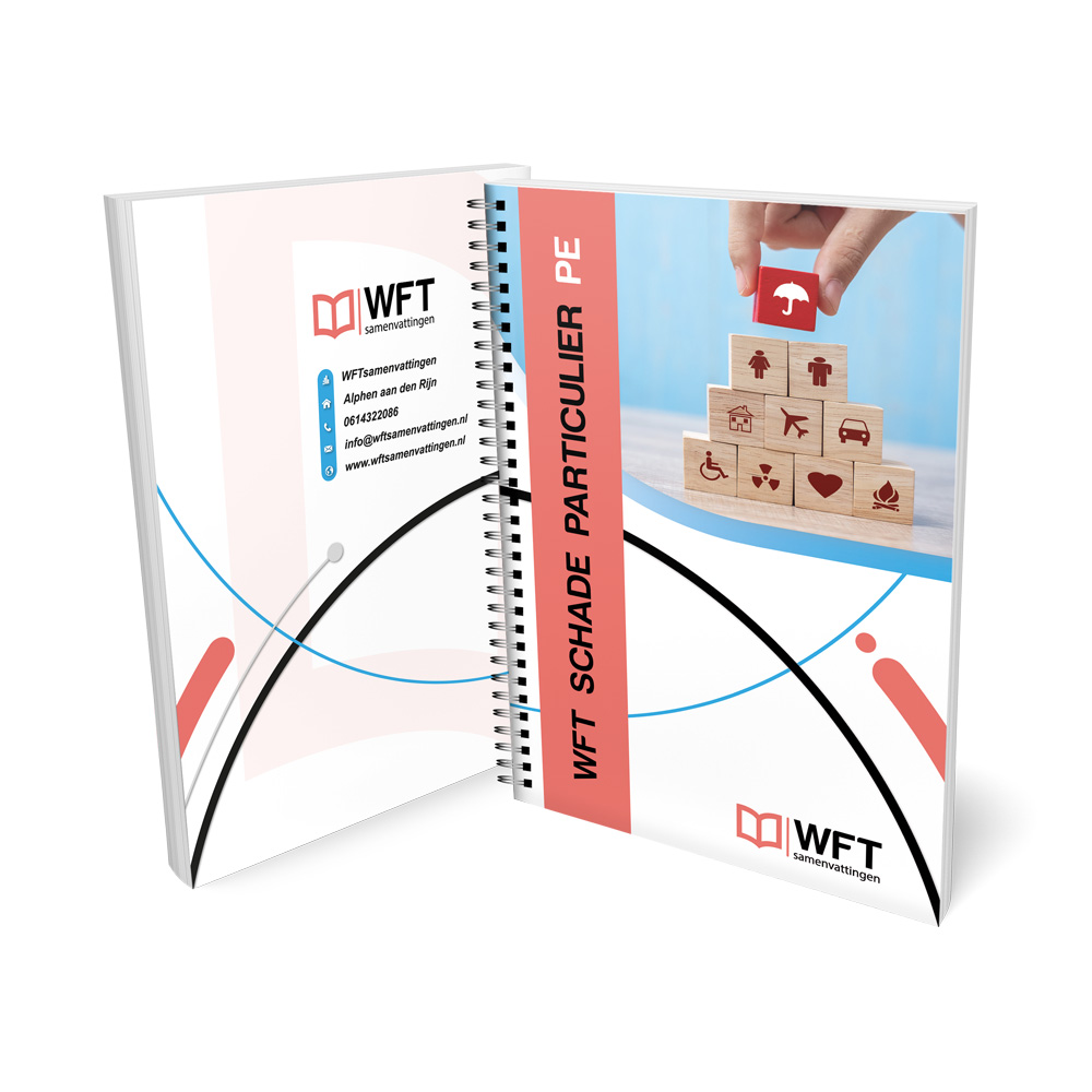 Wft Schade Particulier PE Berekeningen 2024-2025 - Rekenvragen en Rekenvaardigheden - Samenvatting en Uittreksel - Geprinte Versie
