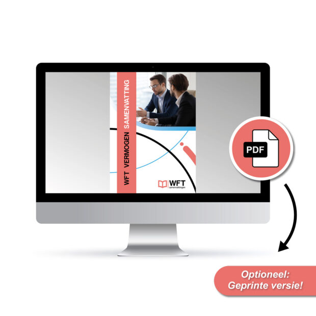 Wft Vermogen Samenvatting 2025-2026 - Uittreksel - Digitale Download - PDF Bestand