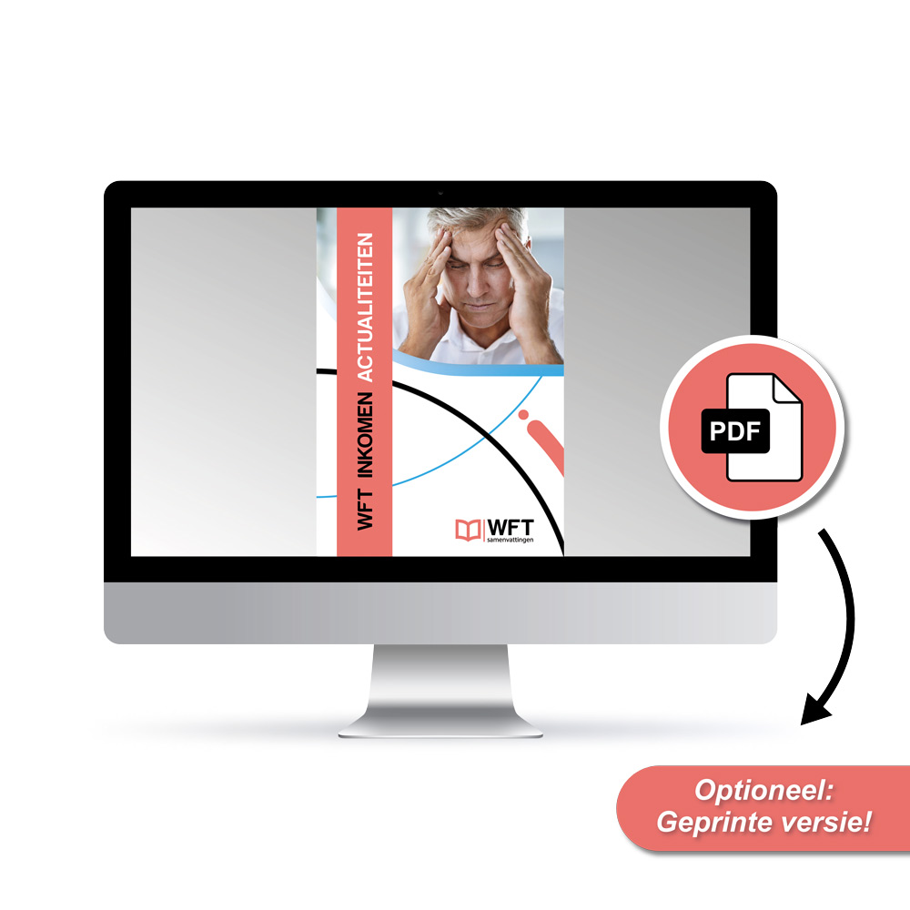 Wft Inkomen Actualiteiten 2025-2026 - Digitale Versie - PDF-bestand - Inkomensverzekeringen