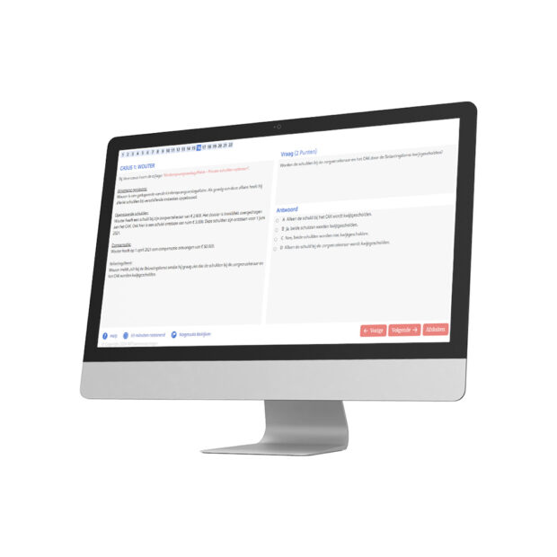 Wft Zorg PE Oefenexamens Voorbeeld vraag 3