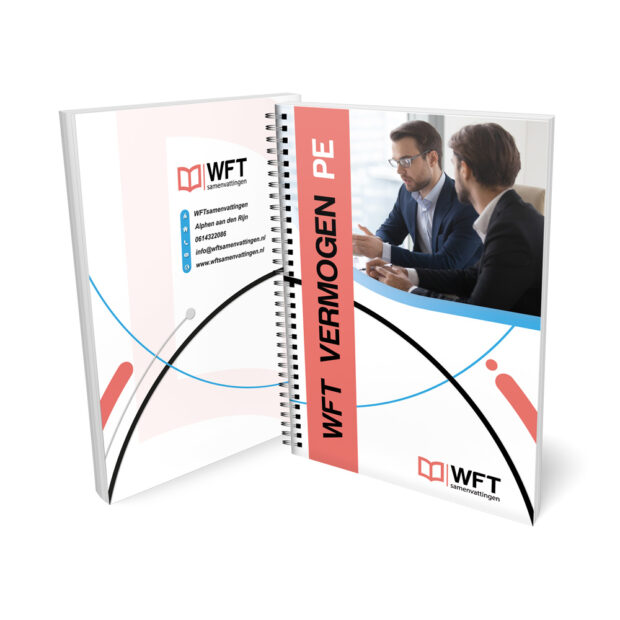 Wft Vermogen PE Voordeelbundel 2024-2025 - Samenvatting en Berekeningen - Geprinte Versie