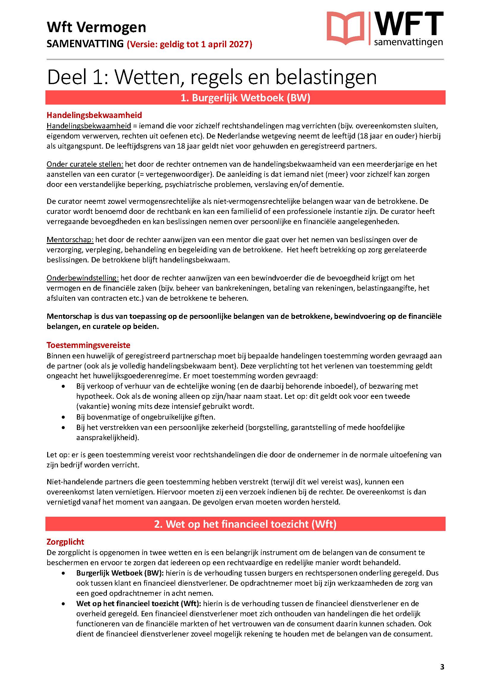 Inkijkpagina Wft Vermogen Samenvatting